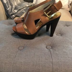 carla leather platform block heel sandals